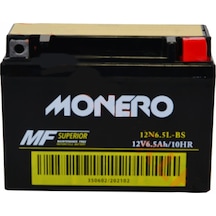 Monero Akü 12n6.5l-bs 12v6.5ah Rks Black Wolf 250