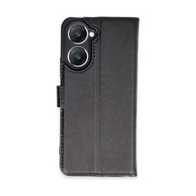 Vivo Y18 Kılıf Trend S Plus Kapaklı Kılıf - Siyah 0.2M-Çok Renkli