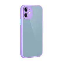 Apple iPhone 12 Uyumlu Montreal Kılıf Ve Nano Cam Ekran Koruyucu Set