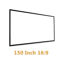 150 Taşınabilir Projeksiyon Perdesi Hd Katlanır Anti-kırışma İç-dış Mekan Sinema Perdesi Jzr-gy