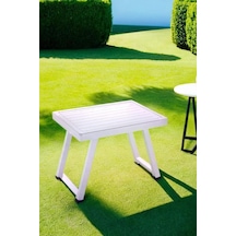 Portatif Plastik Katlanabilir Sehpa -kamp Ve Piknik Masası Beyaz