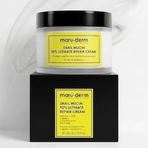 Maruderm Snail Mucin Ultimate Repair Cream %92 Salyangoz Özlü Yoğun Nemlendirici Ve Besleyici Yüz Kremi, Peptit & Hyalüronik Asit İle, 100 Ml