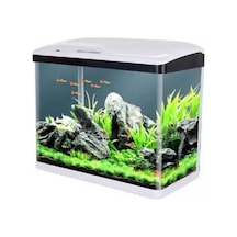 Komple Akvaryum 39x19x44 Cm Beyaz