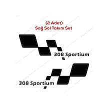 Peugeot 308 Sportium Sticker 308 Sportium Peugeot 308 Oto Sticker