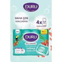 Fresh Sensations Yağmur Ormanı Sabun, 150 Gramx4 Acı Badem