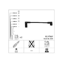Buji Kablosu Fiat Panda 0.9 1992-1996 7694366