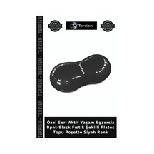Özel Seri Aktif Yaşam Egzersiz Bpnt-black Fıstık Şekilli Plates Topu Poşette Siyah Renk
