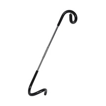 Youtek Stahl Camping Laterne Halterung - Spiralform Doppelte Haken Tragbar Anti-rutsch Outdoor Lampenständer Schwarz Siyah