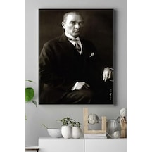 Pster15048 Atatürk Kanvas Tablo 40 X 60 7/8 Yaş