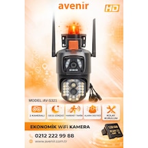 Avenir Av-s321 2 Kameralı 6m Ptz Kamera