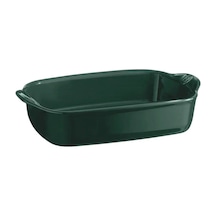 Emile Henry Fırın Kabı Dikdörtgen 19 X 30 Cm Yeşil/cedar Diğer