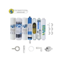 Global Water Purefer Açık Kasa Çift Sedimentli Sertifikalı 7li Pallas Mebran Şeffaf 4lü Mineral+b12 Alkali