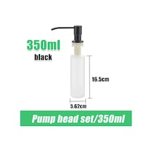 Set1-350ml-black-350/500ml Mutfak Sıvı Sabunluk Pompaları Mutfak Banyo Sabunluk Lavabo Sabun Şişesi Mutfak Aracı Şişe Aksesuarları