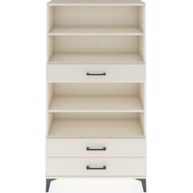 Arges Dolap 4 Raflı 3 Çekmeceli 88x30x163 Aytaşı-aytaşı Aytaşı