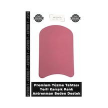 Premium Yüzme Tahtası Yerli Karışık Renk Antrenman Beden Destek Karışık Renkli