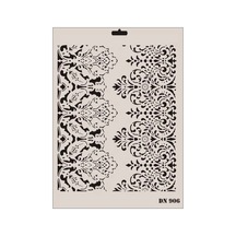 Mey İthalat Rich Dantel Seri Dn-906 Stencil 35x25 Cm Belirtilmemiş