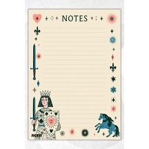 A5 Bloknot Çizgili Defter - 50 Yaprak - Memopad - Notepad - Not Defteri - Not Kağıdı - 3799 Çok Renkli