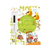 Wipe Clean Farm Activities Usborne 3+ Yaş