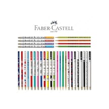 24 Adet Karışık Kurşun Kalem Çeşitleri Karışık