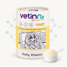 Daily Vitamix - Köpek Multi Vitamin Takviyesi, Bağışıklık Desteği, 21 Vitamin Ve Mineral, Günlük Kullanım, Toz Form, 150 Gram