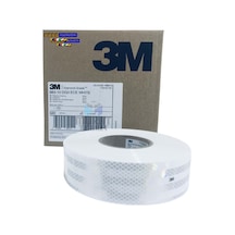 3m 983 Beyaz Petekli Reflektif Şerit Bant 55 Mm X 50 Mt
