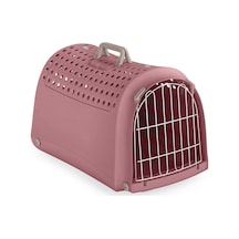 Imac - 251 - Lınus Cabrıo Üstü Açılır Evcil Hayvan Tma Çantası - Kmrsfres - Pembe 52,5x32x34,5cm