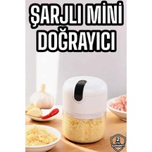 Ers El Rondosu Mini Şarjlı Doğrayıcı Taşınabilir 250 Ml