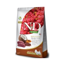N&D Quinoa Skin & Coat Geyik Etli Mini Yetişkin Köpek Maması 2500 G