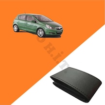 Opel Corsa D Uyumlu Deri Direksiyon Kılıfı Kaliteli Dikmeli Siyah