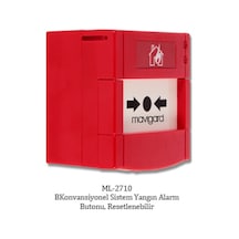 Mavigard Ml-2710 Konvansiyonel Yangın Alarm Butonu