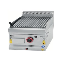 Karacasan Endüstriyel 900 Seri Set Üstü 40 Cm Lpg Tüplü Sulu Balıksırtı Izgara