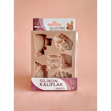 Smarta Silikon Epoksi Ve Polimer Kil Kalıbı Bread Set