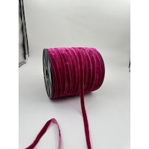 Paşateks- 1 Cm Düz Kadife-5 Metre -kl.bordo