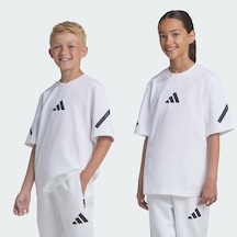 Whıte/black Adidas Çocuk T-shirt J Zne Tee Jj4144 001