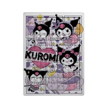Ghostbastır Design Kuromi 99 Parça Ayaklı Puzzle Dekoratif Çocuk Yapbozu 069