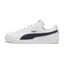 Puma Up Erkek Spor Ayakkabı Beyaz Lacivert Beyaz - Lacivert