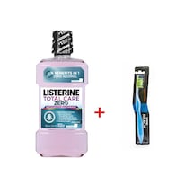 Listerine Total Care Zero Ağız Bakım Suyu 500 ML + Diş Fırçası