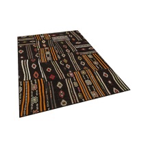 Özel Patchwork El Dokuma Eskitme Halı 160 X 230 Cm 6029