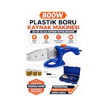 800w Plastik Boru Kaynak Makinesi 20-25-32 Mm Paftalı Çantalı Pprc Boru Kaynak Seti