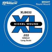 D'Addario Nickel Wound Single Long Scale .032 - XLB032 Bas Gitar