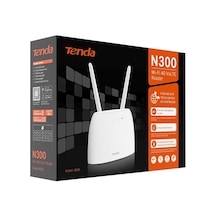 Tenda 4g06 300mbps 2port 2 Anten 4g Lte Indoor Sım Kart Girişli Router-192517