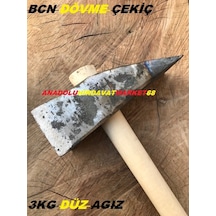 Bcn Taş Düzeltme Taş Kırma Çekici Düz Agız Usta Çekici 3Kg Çekiç