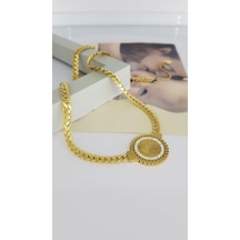 Sones Çelik Kolye Sns202870 Gold