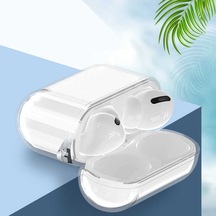 Kilifone - Apple Uyumlu AirPods Pro 2 - Kılıf Şeffaf Darbelere Karşı Dayanıklı Koruyucu Silikon Kılıf Airbag 14 - Şeffaf