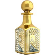 Parfüm Esans Cam Şişesi Gold Boş Esans Cam Şişesi Dekorotif Vitrin Şişesi 150 Ml. X002-150ml-2