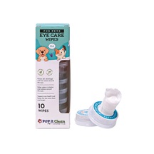 Popitclean Evcil Hayvan Kedi & Köpek Göz Bakım ve Temizleme Mendili