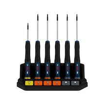 Bosch Profesyonel Hassas Tornavida Seti Tx/th/h , 6 Parça Klemens Tornavida
