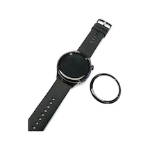 Huawei Watch 4 Pmma Pet Saat Ekran Koruyucu Siyah Çok Renkli