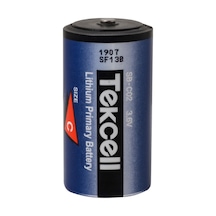 Tekcell SB-C02 3.6V C Boy Li-SOCI2 Lityum Sayaç Pili