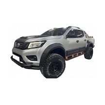 2017 Ve Üzeri Nissan Navara Adblue Çift Depo Çamurluk Dodik Kaplama Kabartma Seti Vida Görünümlü